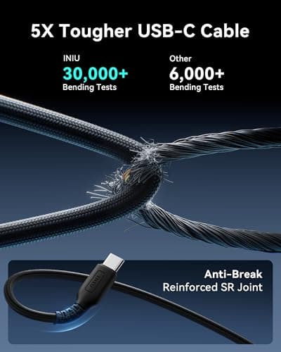 INIU Magnetic Wireless Charger, Qi2 Certified 15W Fast Wireless Charging Pad with Cooling Fan, for iPhone 16 15 14 13 12 Series, AirPods, and More (Adapter Included) 6