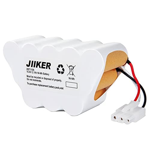 JIIKER XBT1106 Battery Replacement for Shark SV1106 SV1112 SV1100 SV1107 XB1100 Freestyle Navigator Cordless Stick Vacuum, 14.4V 2.1Ah Ni-Mh Battery