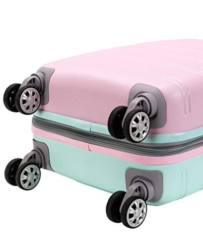 Rockland Melbourne Hardside Expandable Spinner Wheel Luggage, Mint, Carry-On 20-Inch 10