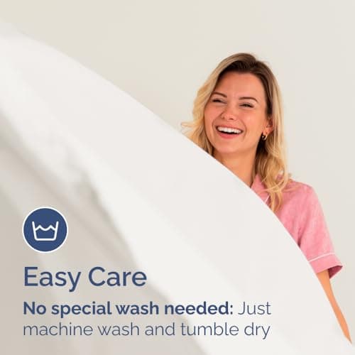 Queen Fitted Bed Sheet - Bottom Single Fitted Sheet Only - Ultra-Soft Hotel Luxury Bedding w/ 8-16 Inch Deep Pockets - Breathable & Wrinkle Free - Easy-Care, Fade & Shrink Resistant - Antique White 7