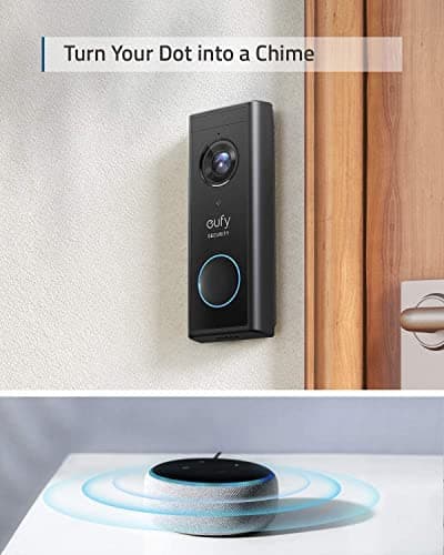 eufy Security Wireless Video Doorbell S220 Add-on with 2K Resolution Video, Easy Self-Installation, Enhanced Home Security, Cost-Effective, Compatible with HomeBase 3 5