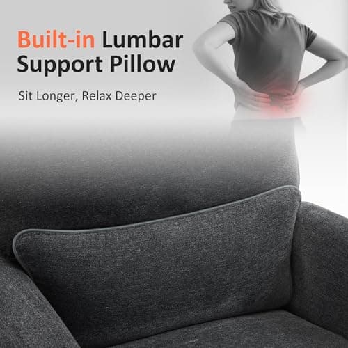 MCombo Power Swivel Glider Rocker Recliner Chair, Electric Swivel Rocker Recliner with USB Charging Ports for Living Room and Nursery, Fabric 6922 (Grey) 6