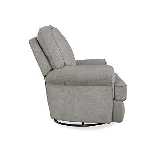 Baby Relax Kenzie Swivel Glider Recliner Chair, Nursery Furniture, Gray 16