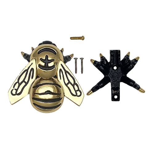 Bumblebee Door Knocker - Brass (Standard Size) 8