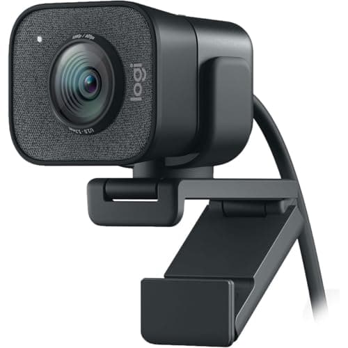 Logitech StreamCam Plus Webcam with Tripod Mount (Graphite)