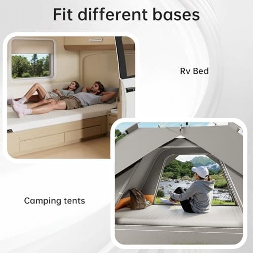 Talatex Latex Mattress Topper – Premium Natural Latex with Organic Mattress Cover, Ergonomic, Breathable & Durable Mattress Pad for Spinal Alignment and Motion Isolation (2" Twin) 6