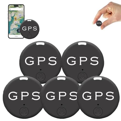 Mini Magnetic GPS Tracker,Easyfind Mini Magnetic GPS Tracker,Strong Car Vehicle Tracking Anti-Lost Car Hidden, GPS Tracking Device(5PCS)