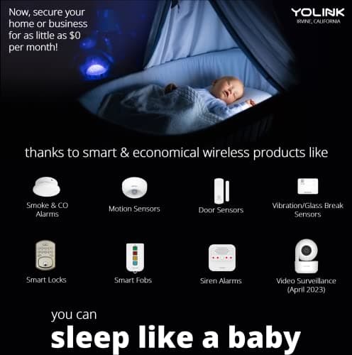 YoLink LoRa 1/4 Mile Wireless Range Smart Motion Detector, Indoor Motion Sensor, Motion Detector, Alexa, IFTTT, YoLink Hub Required 6