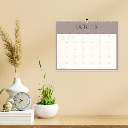 GuassLee Desk Calendar 2026-2027, 19-Month Hanging Desk/Wall Calendar From 2026 Jun-2027 Dec., 14" X 11" Monthly Planner With Thick Paper Spiral Bound For Office Home School Organizing & Planning 7