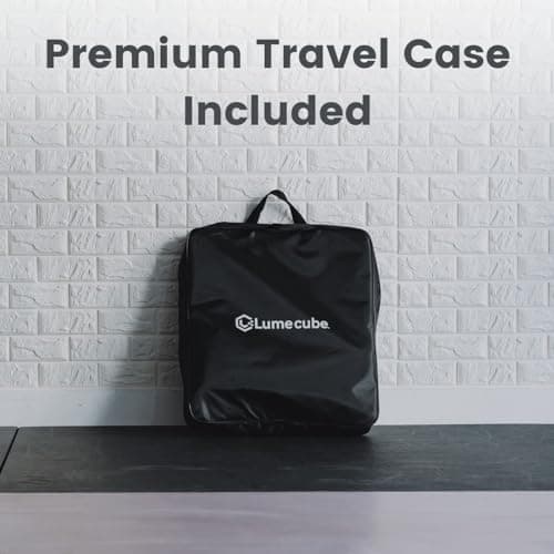 Lume Cube LED Ring Light for Videos, Selfies, Live Streaming |18” Circle Light with Stand, Phone Holder, and Camera Mount | Portable + 6.5 ft Tripod Stand and Travel Case | Battery Not Included 5