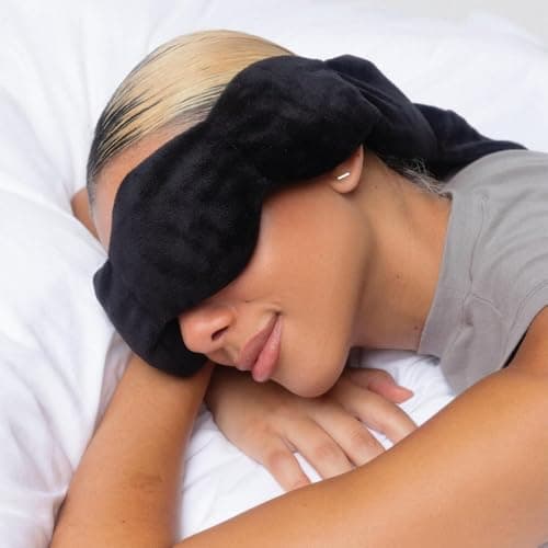 Nodpod Gentle Pressure Sleep Mask | Patented Light Blocking Design for Sleeping, Traveling & Relaxation - Black Onyx 7