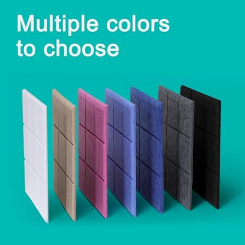 Cork Board for Walls 48" x 36", Bulletin Board for Office Decor, 12 Pack Felt Wall Tiles with Safe Removable Adhesive, Pin Tack Corkboard for Quilting Design & Dart Wall Protector - White 9