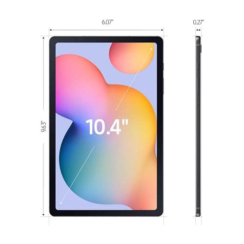 Samsung Galaxy Tab S6 Lite (2024) 10.4" 64GB WiFi Android Student Tablet, S Pen for Note-Taking, Gaming Ready, Long Battery Life, Expandable Storage, US Version, Oxford Gray, Amazon Exclusive 8