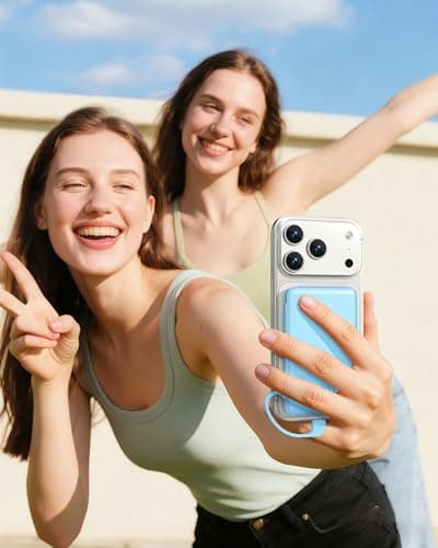 TG90° Portable Charger Built-in AC Wall Plug and Cables, Slim Fast Charging Power Bank 5000mAh, Pocket Size USB C External Battery Pack Compact Travel Charger Compatible with iPhone, Samsung 8