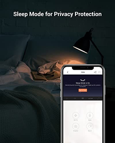 EZVIZ Security Camera Pan/Tilt 1080P Indoor Dome, Smart IR Night Vision, Motion Detection, Auto Tracking, Baby/Pet Monitor, 2-Way Audio, Works with Alexa and Google(C6N) 7