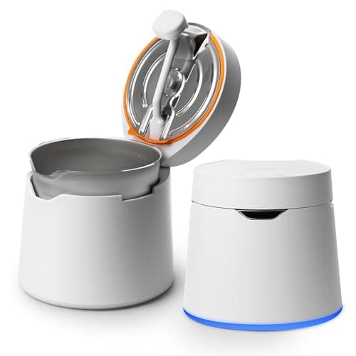 Carepod One Plus Stainless Steel Humidifier for Large Room with Mood Light, Quiet & Safe for Baby, Only 3 Washable Parts, Easy to Clean Ultrasonic Cool Mist Humidifiers for Bedroom for 30Hrs (1Gal/4L)