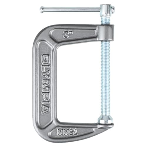 Olympia Tools C-Clamp, 38-130, (3" X 2")