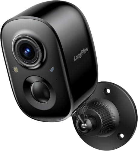 LongPlus Security Cameras Wireless Outdoor Camera Wireless Camera for Home Security, Battery Powered WiFi Cameras with AI Motion Detection, 2-Way Talk, Cloud/SD Storage