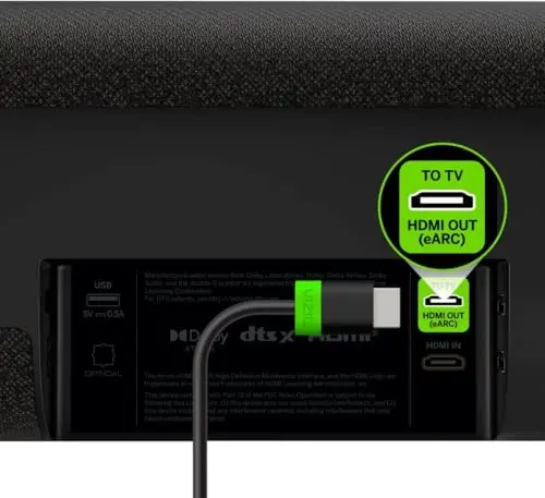 Vizio M512E-K6B-RB 42" 5.1.2 Elevate Soundbar System - (Renewed) 5