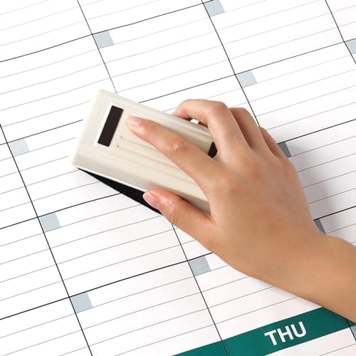 Large Dry Erase Calendar for Wall - Undated 3 Month Wall Calendar, 28" x 40"(Vertical), Wall Calendar Dry Erase for Home, Office, Classroom 6