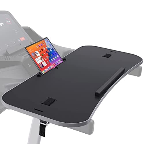 Miden Treadmill Desk Attachment, Universal Laptop Desk, Ergonomic Platform for Notebooks, Tablets, Workstation for Treadmill Handlebars up to 36 inches 9