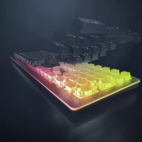Cherry MV 3.0 Viola Wired Mechanical Gaming Keyboard. RGB Backlight with Cross Linear Viola Switches. from The Makers of The MX Switch. (Black) 6