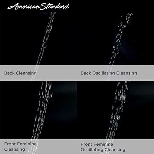 American Standard 8013A80GPC-020 Advanced Clean AC 1.0 Spa let Bidet Seat With Side Panel Operation 13