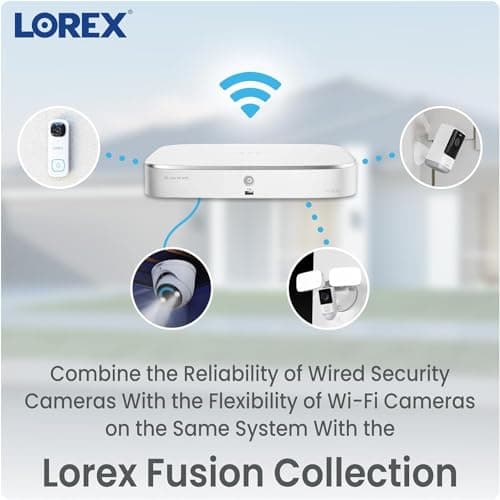 Lorex 4K 8MP IP Bullet PoE Black Wired Security Camera | Add-On Camera | Color Night Vision | Smart Motion Detection (Person/Vehicle) | Listen-in Audio | IP67 Weatherproof | Metal Housing 7