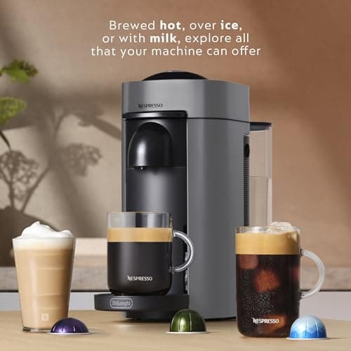 De'Longhi Nespresso Vertuo Plus Coffee and Espresso Maker by De'Longhi, Grey 6