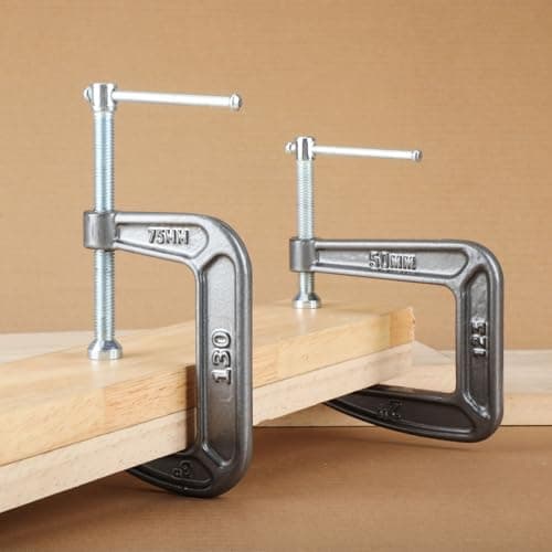 Olympia Tools C-Clamp, 38-110, (1 X 1) Inches 6