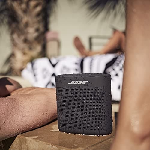 Bose SoundLink Color II: Portable Bluetooth, Wireless Speaker with Microphone- Soft Black 6