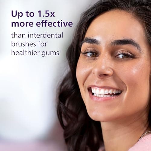 Philips Sonicare Cordless Power Flosser 3000 - Water Flosser with Innovative Quad Stream Technology, Oral Irrigator with 2 Flossing Modes and 3 Pressure Levels, IPX7 Waterproof, Black, HX3826/23 6