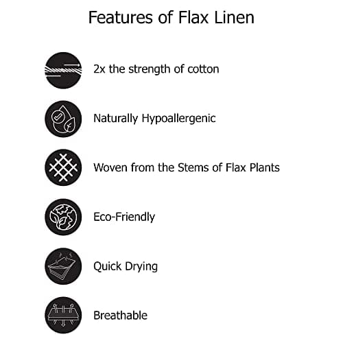 COTTON CRAFT Flax Linen Cloth Napkins with Lace - Set of 12 Lunch Dinner Napkins - Elegant Everyday Fall Harvest Thanksgiving Holiday Table Napkin - Washable Reusable Napkin - Oversized 20x20- Natural 8