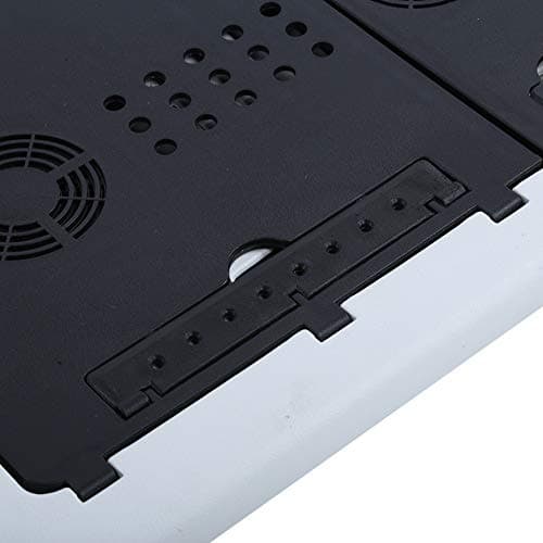 Laptop Table Stand for Bed, Portable Adjustable Lap Desk with Cooling Fan for Couch and Sofa 9