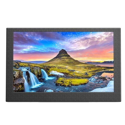 Miktver 5 inch Monitor, 800x480 Mini IPS LCD Monitor Metal Housing, Small Camera Video Monitor 140° View Angle with HDMI/AV/VGA Inputs Compatible with PC Laptop DSLR Camera, DVD DVR CCD