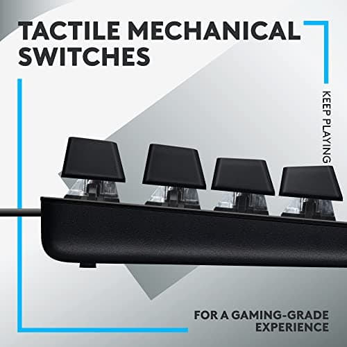 Logitech G413 SE Mechanical Gaming Keyboard and Logitech G502 HERO High Performance Gaming Mouse Bundle 4