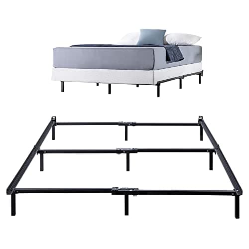 Zinus Michelle Compack 9-Leg Support Bed Frame, for Box Spring and Mattress Set, Queen, Black (AZ-SBF-07Q) 8