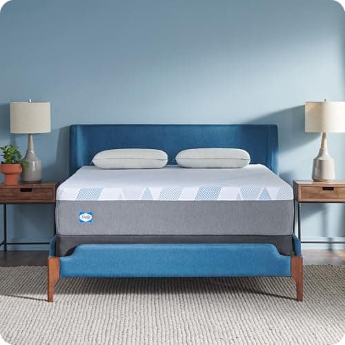Sealy Dreamlife 12” Hybrid Mattress-in-a-Box, California King, SealyComfort Gel Memory Foam, SealyResponsive Encased Coils, Surface-Guard Technology