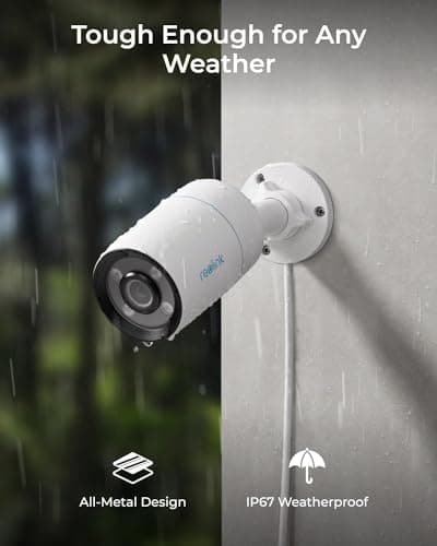 REOLINK CX810 ColorX PoE Camera, 4K UHD, True Color Night Vision, F1.0 Super Aperture, 1/1.8'' Image Sensor, HDR Technology, Person/Animal Detection, Spotlight & Siren Alarm, 2-Way Talk 7