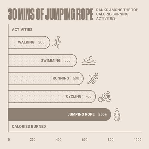 SPORTBIT Adjustable Jump Rope for Fitness and Exercise – Skipping Rope for Cardio, Boxing, and Weight Loss – Speed Rope perfect for Men & Women – Pink 6