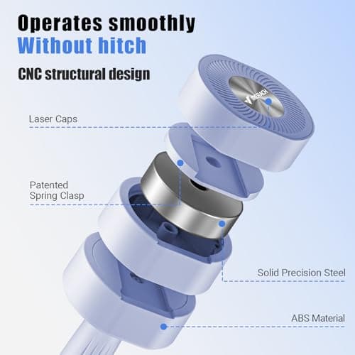 MERACH Dumbbell Set of 2, Adjustable Weight, Anti-slip Handle, Macaron Colors, Each 2.2/4.4/6.6/8.8 lbs, 4 in 1 Hand Weights for Women at Home, Blue 5