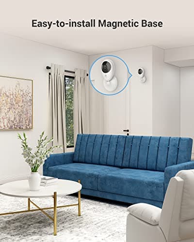 EZVIZ Indoor Security Camera 1080P, Motion Alert, Night Vision, Baby/Pet/Elder Monitoring, 2-Way Talk, Compatible with Alexa Google (C2C) 7