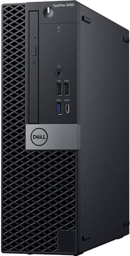 Dell Optiplex 5060 Desktop Computer | Hexa Core Intel i5 (3.2) | 32GB DDR4 RAM | 1TB SSD Solid State | Windows 11 Professional | Home or Office PC (Renewed), Black