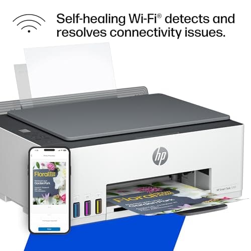 HP Smart Tank 5101 Wireless All-in-One Refillable Printer, Scanner, Copier with 2 years of Ink included, Wireless printer-for-home use an EcoTank Alternative (1F3Y0A) 13