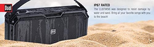 Dual Electronics LUBTWS6 Wireless Portable Bluetooth Speaker, TruWireless Bluetooth Stereo, Waterproof & Dustproof IP67, 360 Degree Rich Dynamic Sound, Up to 100ft Wireless Range, 15 Hour Playtime 7