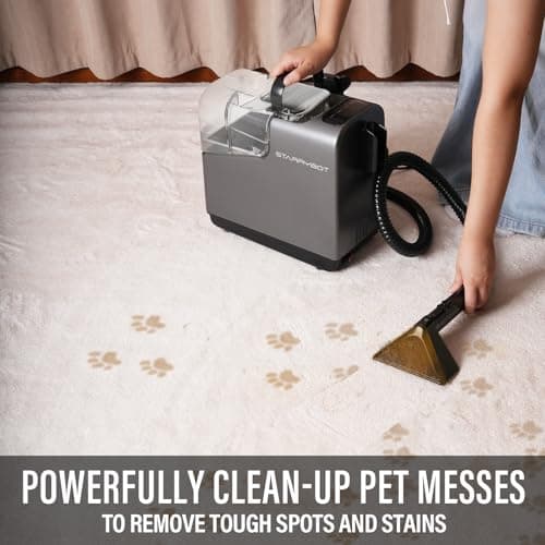 Starrybot Portable Carpet Cleaner Machine, Compact Pet Stain Remover and Deodorizer 7