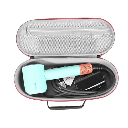 RLSOCO Travel Case for Dyson Supersonic/Supersonic Nural Hair Dryer & Dyson Airwrap/Airwrap i.d./Airwrap Co-anda2x Multi-Styler, Storage Hair Dryer/Airwrap Only for easy travelling - Black