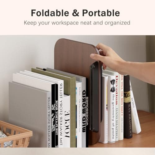 BEAUTRIP Book Stand for Reading, Foldable Book Holder for Desk Hands Free, Display Stand for Office, Kitchen, Cookbooks, Textbook, Recipe, Magazines, Tablets and Laptops 6