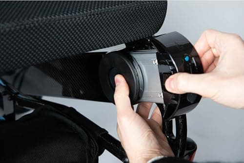 Porto Mobility Ranger SpacePro Carbon Fiber Lightweight Foldable Next Generation Electric Wheelchair (Carbon, Standard) 6