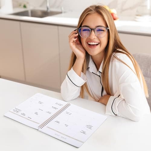 Beautiful 2025-2026 Monthly Planner and Calendar Book - Aesthetic To Do List Notebook That Easily Organizes Your Tasks to Boost Productivity - Runs From January 2025 Until December 2026 6